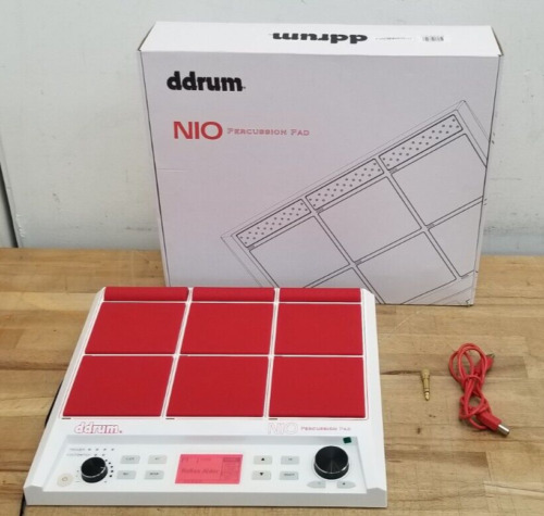 DDRUM NIO Digital Electronic Drum and Percussion Pad - White - DDNIO - USED