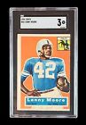 1956 Topps Lenny Moore Baltimore Colts HOF Rookie RC #60 SGC 3 VG