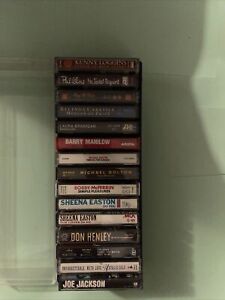 New ListingLot Of 15 80’s And 90’s Pop And Rock Cassette Tapes Used With Case