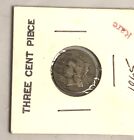 1865 Three Cent Nickel Piece 3C Civil War Date Choice US Coin GC