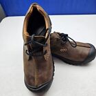 Keen Boston III Waterproof Hiking Brown Leather Lace Up Shoes Mens Size 11.5 M