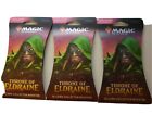 3 (three) x Thrones of Eldraine COLLECTOR Booster Blister Pack MTG Magic ENGLISH