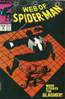 WEB OF SPIDER-MAN #37 F/VF, Direct, Marvel Comics 1988 Stock Image
