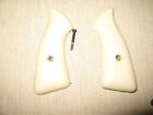 Grips Polymer  Smith Wesson J Frame Square Butt  Ivory Color  (r37)