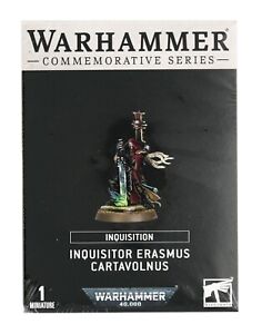 Warhammer 40K Inquisitor Erasmus Cartavolnus Commemorative Series Figure 52-40