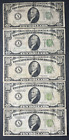 1928 TEN DOLLAR BILLS $10 FEDERAL RESERVE *5* NOTES *REDEEMABLE IN GOLD* *VIDEO