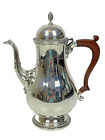 Antique Barker Ellis England Silver Plated Tea Pot with Wood Handle 9.5