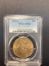 New Listing1890 S $20 Gold Liberty Head Double Eagle PCGS MS 62 | Uncirculated UNC
