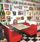 NEW Hot Rod Chevie Diner Booth Set , Restaurant, Cafe