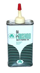Vintage Shamrock Household Oil Can 4 OZ Empty Can