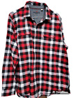 Woolrich Flannel Button Down Shirt Plus Size 2X Stripes WARM
