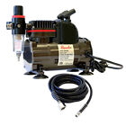 Paasche 1/5 HP Airbrush Compressor w/ Regulator, Hose & Airbrush Holders
