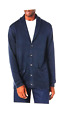 NEW Goodthreads Men's Soft Cotton Shawl Cardigan Sweater Navy Blue Size Large
