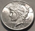 1935 S Peace Silver Dollar, AU/Uncirculated Look, Better, Semi-KEY Date $1 Coin