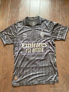 Ac Milan Special Edition Soccer Jersey Leao 17  Ac Milan And Pleasures  Collab