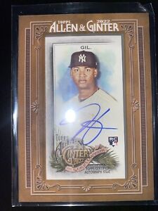 2022 Topps Allen & Ginter's Framed Auto Luis Gil #MA-LG RC