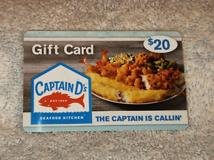 New ListingCaptain D's Gift Cards $20.00 No Expiration