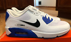 Nike Air Max 90 Golf White Black Racer Blue CU9978 106 Men's Size 10.5