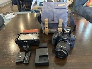 Canon EOS Rebel T6i Digital SLR with EF-S 18-55mm IS STM Lens + Accessories