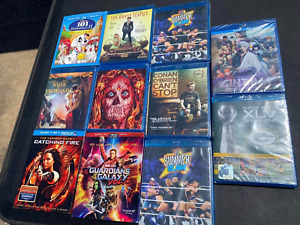 Lot of 11 Vintage Blu Ray Discs - Factory Sealed Wholesale Lot