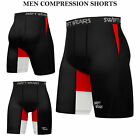Men's Compression Short Base Layer Thermal Yoga Running Gym Fitness Brief Shorts