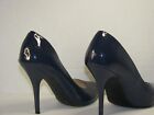 guess women's pump stilettos high heels with a pointed toe blue size 7.5