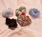 Pink and Purple Scrunchies Lot