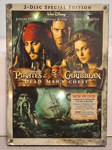 BRAND NEW, Pirates of the Caribbean: Dead Mans Chest DVD, 2006, 2-Disc Set