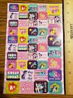 46 stickers. My little pony friendship is magic stickers single sheet.