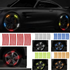 20Pcs/Pack Universal Reflective Laser Car Wheel Rim Decal Sticker Auto Truck SUV