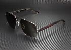 GUCCI GG0529S 002 Aviator Ruthenium Havana Crystal Brown 60 mm Men's Sunglasses