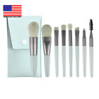 New ListingMakeup Brush Set 8Pcs Premium Mini Size Synthetic Professional Makeup Brushes Fo