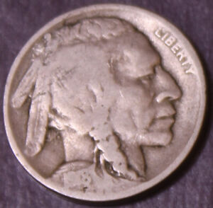 1918 D  Buffalo Nickel Good VG Bargain Bin ................Lot 5057
