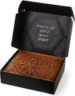 Large Wooden Keepsake Box - Hand Carved Tree of Life Decorative Box with