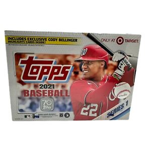 Topps 2021 Series 1 Baseball MLB Giant Mega Box Target Exclusive SEALED 16 packs