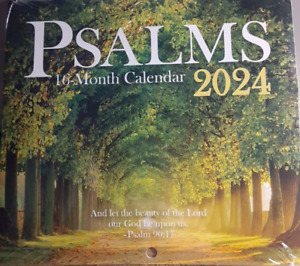 2024 Psalms Mini Wall Calendar 5.5