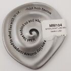 Camco Pewter Pocket Mirror WHAT LIES BEHIND US.. Emerson Swirl Design w/Gift Bag