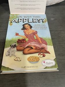 theBalm “How About Them Apples” 6 Cheek & Lip Palette De Creme 20g PODS 0.7 OZ