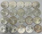 1996 $1 AMERICAN SILVER EAGLE COINS FULL ROLL Nicer 2ND QUALITY (20 COINS TOTAL)
