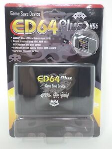 ED64 Plus Save Game Device Flash Cart - Nintendo N64  (includes microSD)