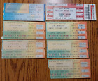 LOT OF 7 KEWL  CONCERT TICKET STUBS 70'S 80'S 90'S 2000S YES/JOURNEY/TODD