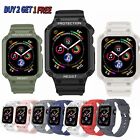 For Apple Watch Series 9 8 7 6 5 4 3 SE iWatch 38/40/41/42/44/45mm Band + Case