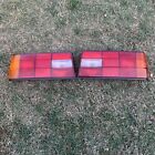 BMW E30 OEM Late Model Tail Lights Set Left & Right FLAWS