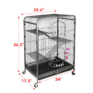Ferret Cage Rabbit Chinchilla Rat Cage Small Animal House 37