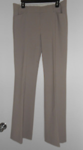 Women's Ann Klein Beige Dress Pants Flare Modern Fit size 10