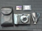 New ListingCanon PowerShot A40 digital camera with two memory cards and USB adapter