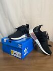 Adidas NMD R1 GY8537 Womens Black Lace Up Low Top Running Shoes Size 8.5