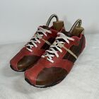 Diesel Leather Shoes Women’s Y2K Sz 7.5 F5-04-LS Red Brown Casual  Footwear 38