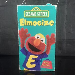 Sesame Street: Elmocize (VHS, 1996)