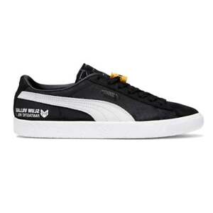 Puma Suede Vtg X Distinct Life Lace Up  Mens Black Sneakers Casual Shoes 3949710